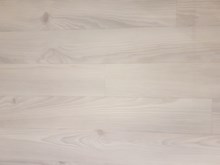 Vinylgulv i trælook, hvid
