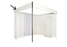 Leje af skiltefrise, modehvid (per løbende meter)