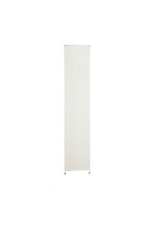 Standplade, modehvid<br/>B: 50 cm, H: 250 cm