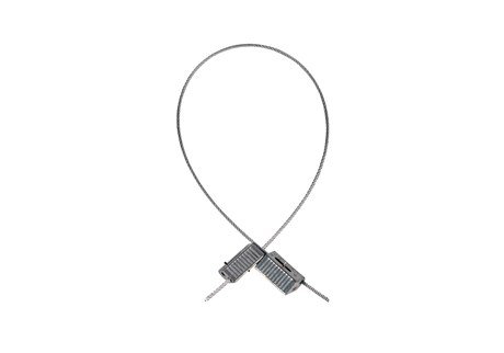 Wireophæng med wirelås<br/>Max belastning: 75 kg/stk.