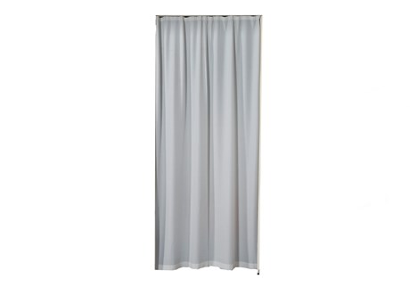Dørforhæng, grå<br/>B: 100 cm