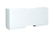 Ny bar, 240 cm, hvid